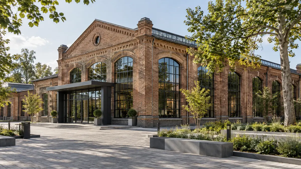 Tashkent’s old brick industrial architecture