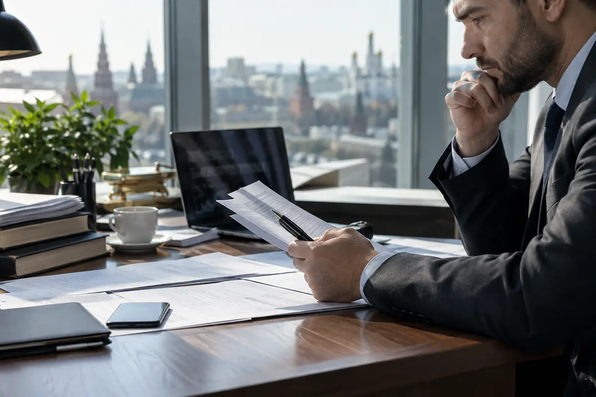 Financial documents on a bond analyst's desk