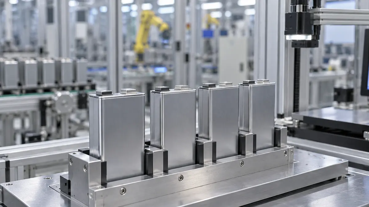 Prismatic battery production and planned retooling
